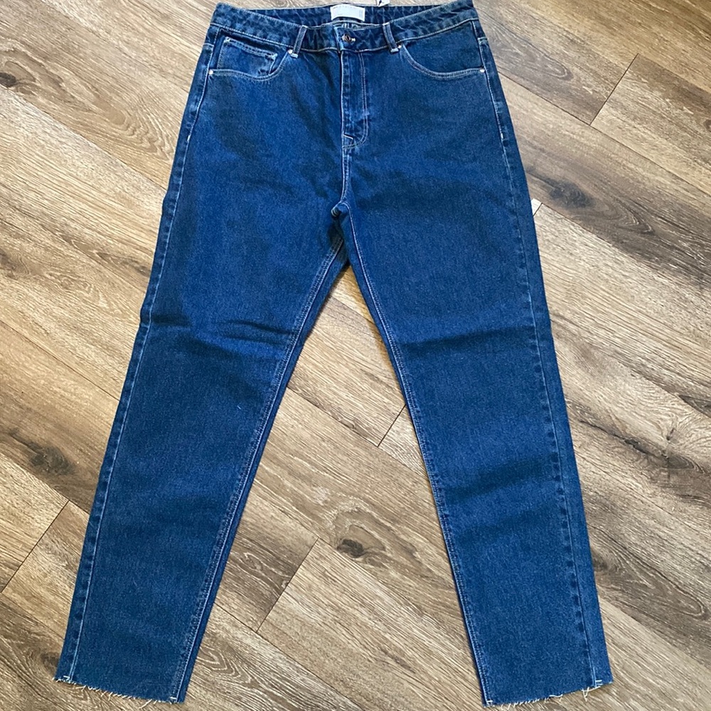 New ASOS Design Loose Fit Straight Leg Jeans Baggy Trendy Street Wear Festival